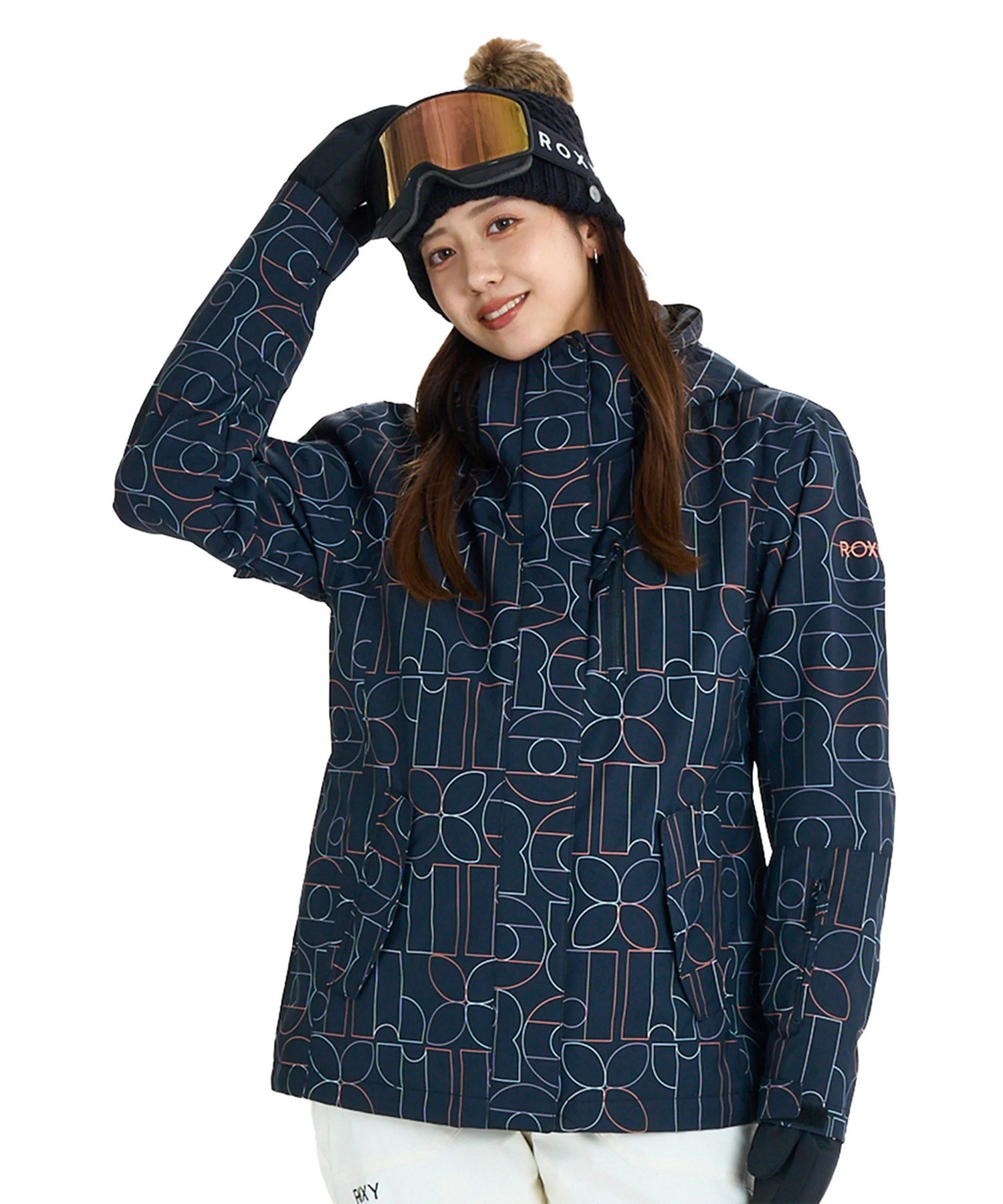 ロキシー　150センチ相当　スノーウェア　女のボード ROXY ロキシー JETTY NP JK ジャケット スノーボード ウェア