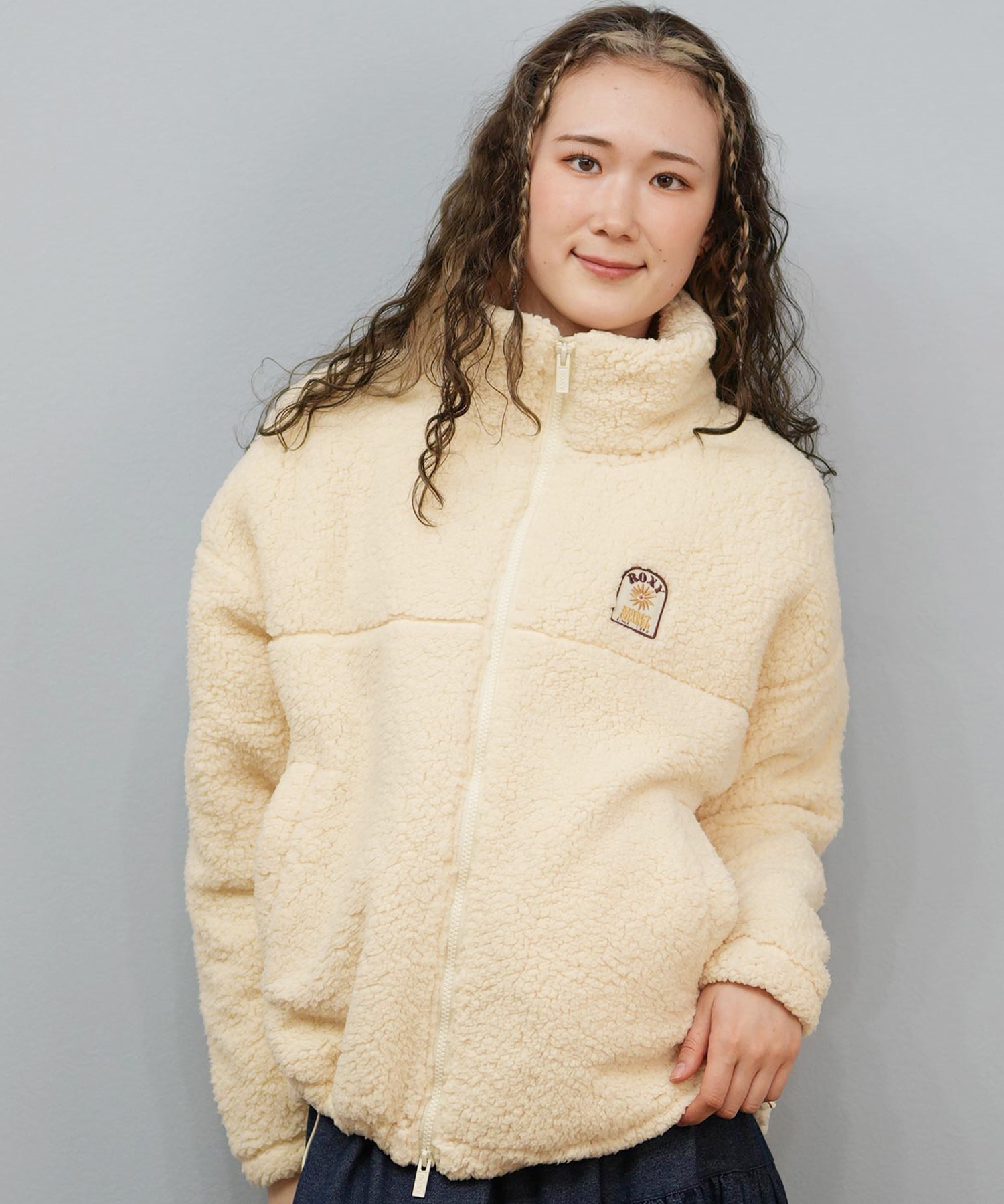 ROXY ロキシー ジャケット レディース ボア 撥水 BELLIS BOA JACKET RJK254021(NAT-M)