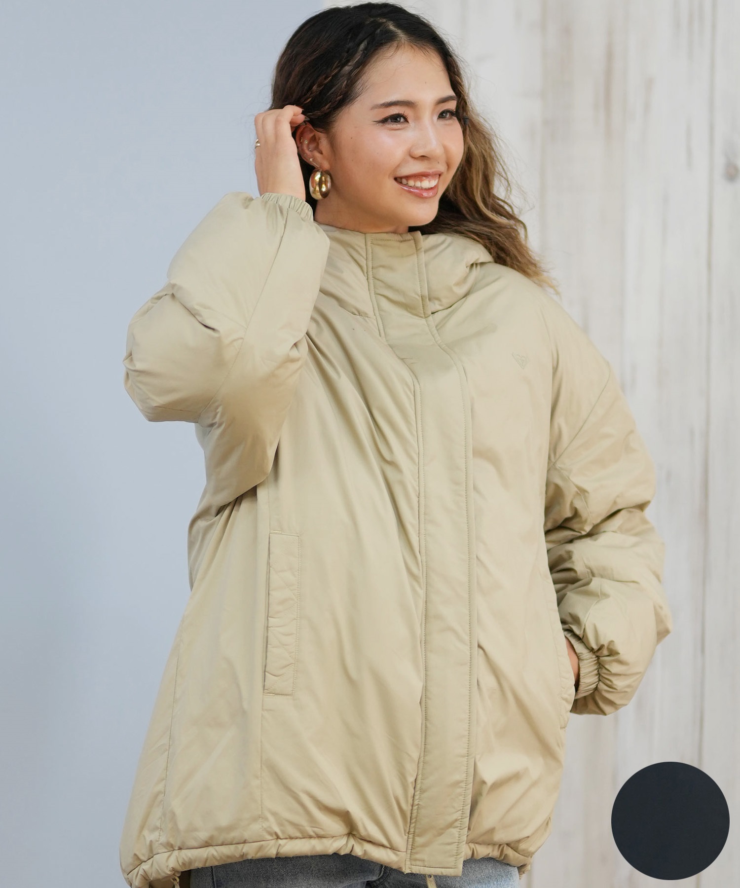 ROXY ロキシー ジャケット レディース シンプル ワンポイント ロゴ