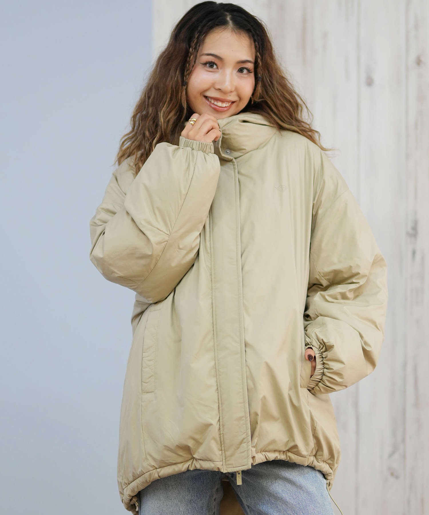 ROXY ロキシー ジャケット レディース シンプル ワンポイント ロゴ