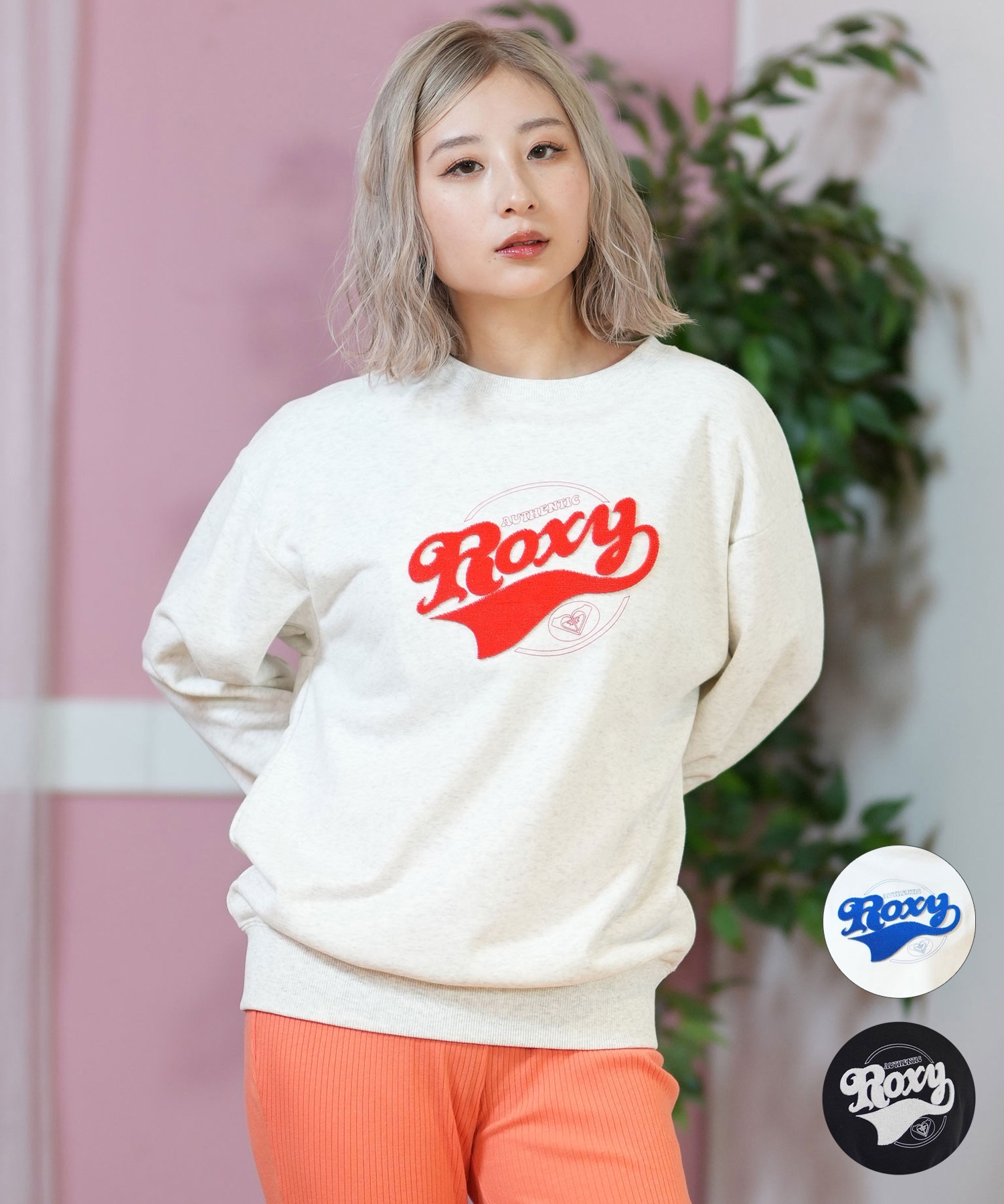 ROXY ロキシー トレーナー レディース クルーネック スウェット