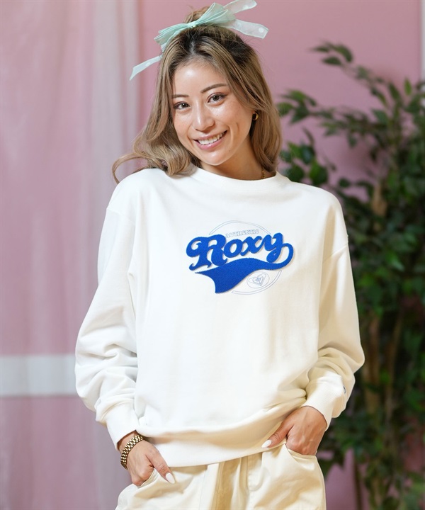 ROXY ロキシー トレーナー レディース クルーネック スウェット サガラロゴ RPO251094