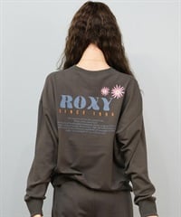 ROXY ロキシー 長袖 Tシャツ ロンT レディース ロゴ セットアップ対応 SUN AND SURF L S TEE RLT254038(BBK-M)