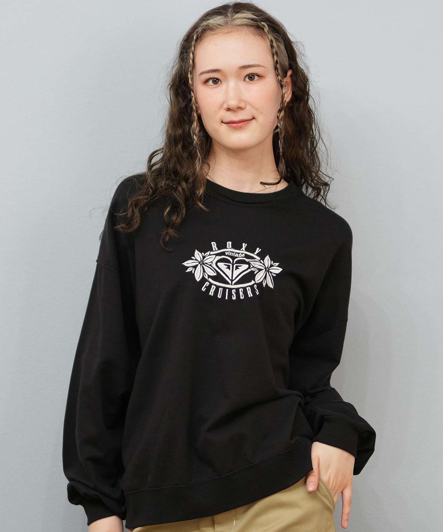 ROXY ロキシー トレーナー スウェット レディース オーバーサイズ FIND