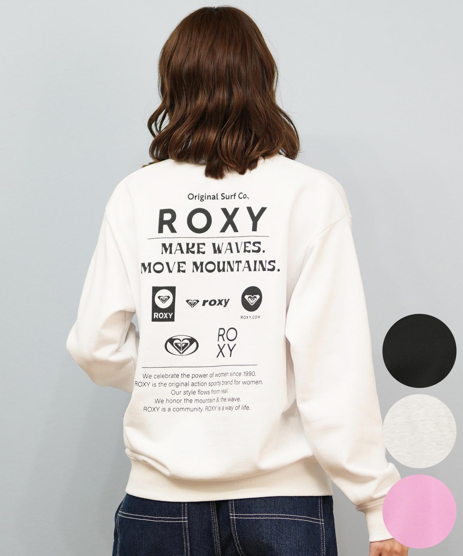 ROXY ロキシー トレーナー スウェット レディース バックプリント