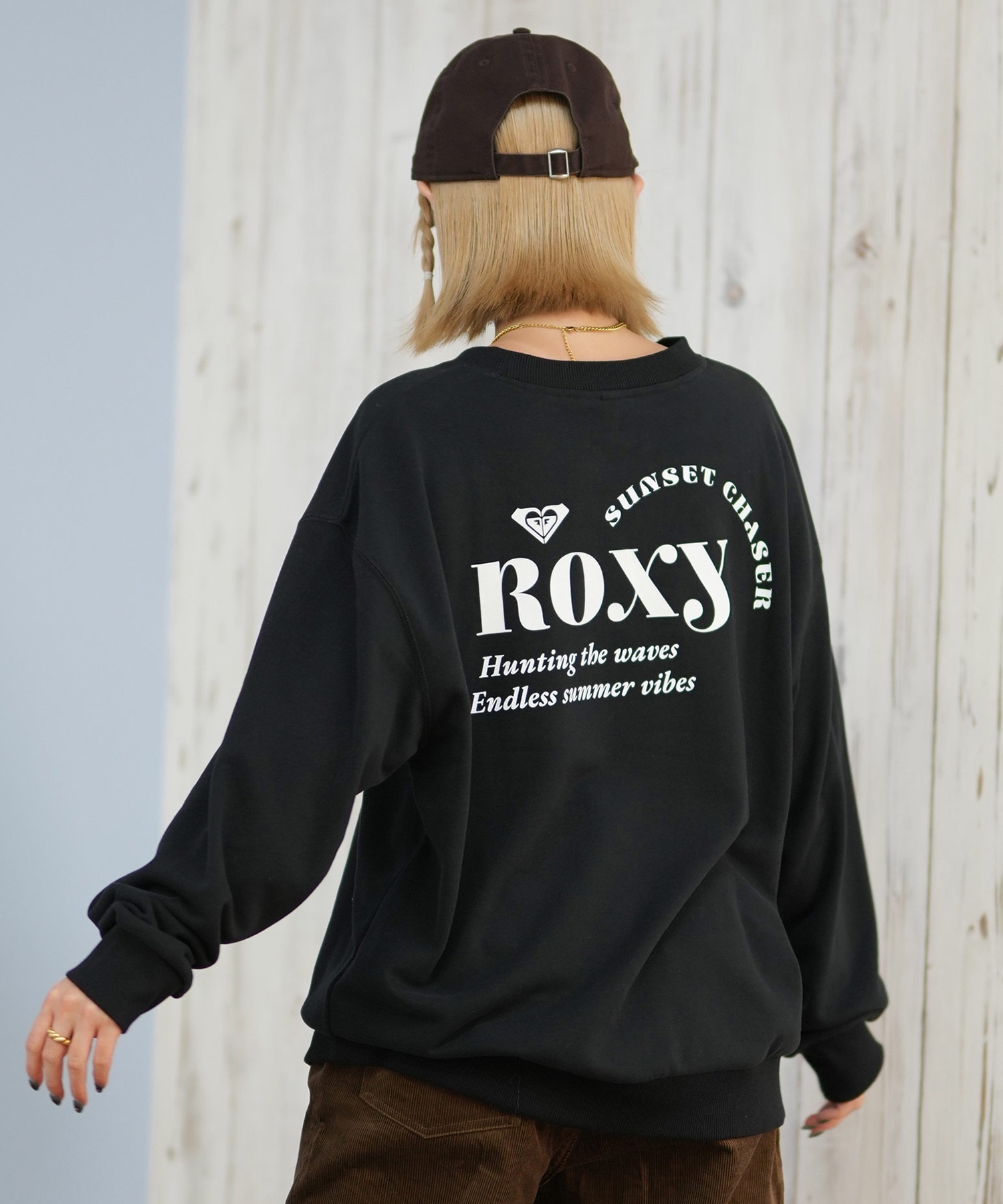ROXY ロキシー トレーナー スウェット レディース クルーネック ロゴ