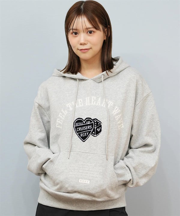 ROXY ロキシー プルオーバー パーカー レディース オーバーサイズ 裏毛 MY HEART HOODIE RPO254608T