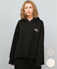 ROXY ロキシー プルオーバー パーカー レディース フーディー ロゴ ワンポイント オーバーサイズ セットアップ対応 RPO254610M(BLK-M)