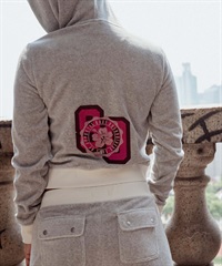 ROXY ロキシー × MANA ジップアップ パーカー レディース ベロア ショート丈 セットアップ対応 ROXY CRUISERS RZP254617T(GRY-M)