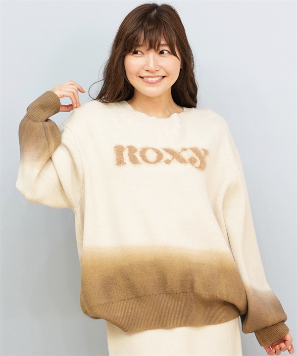 ROXY ロキシー ニット セーター レディース グラデーション ロゴ セットアップ対応 RSR254613M