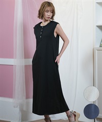 ROXY ロキシー ワンピース レディース ノースリーブロングワンピース CHERISH AND RELISH RDR251093