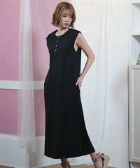 ROXY ロキシー ワンピース レディース ノースリーブロングワンピース CHERISH AND RELISH RDR251093