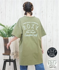 ROXY ロキシー ワンピース レディース Tシャツワンピース 半袖 バックプリント AMAZING PLACES RDR252032