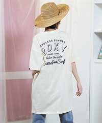 ROXY ロキシー ワンピース レディース Tシャツワンピース 半袖 バックプリント AMAZING PLACES RDR252032