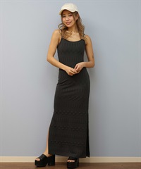 ROXY ロキシー ワンピース レディース ロング丈 ニットキャミワンピース SUGAR SAND MAXI GEO ERJKD03531