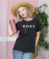 ROXY ロキシー レディース 半袖 Tシャツ シンプルロゴTシャツ