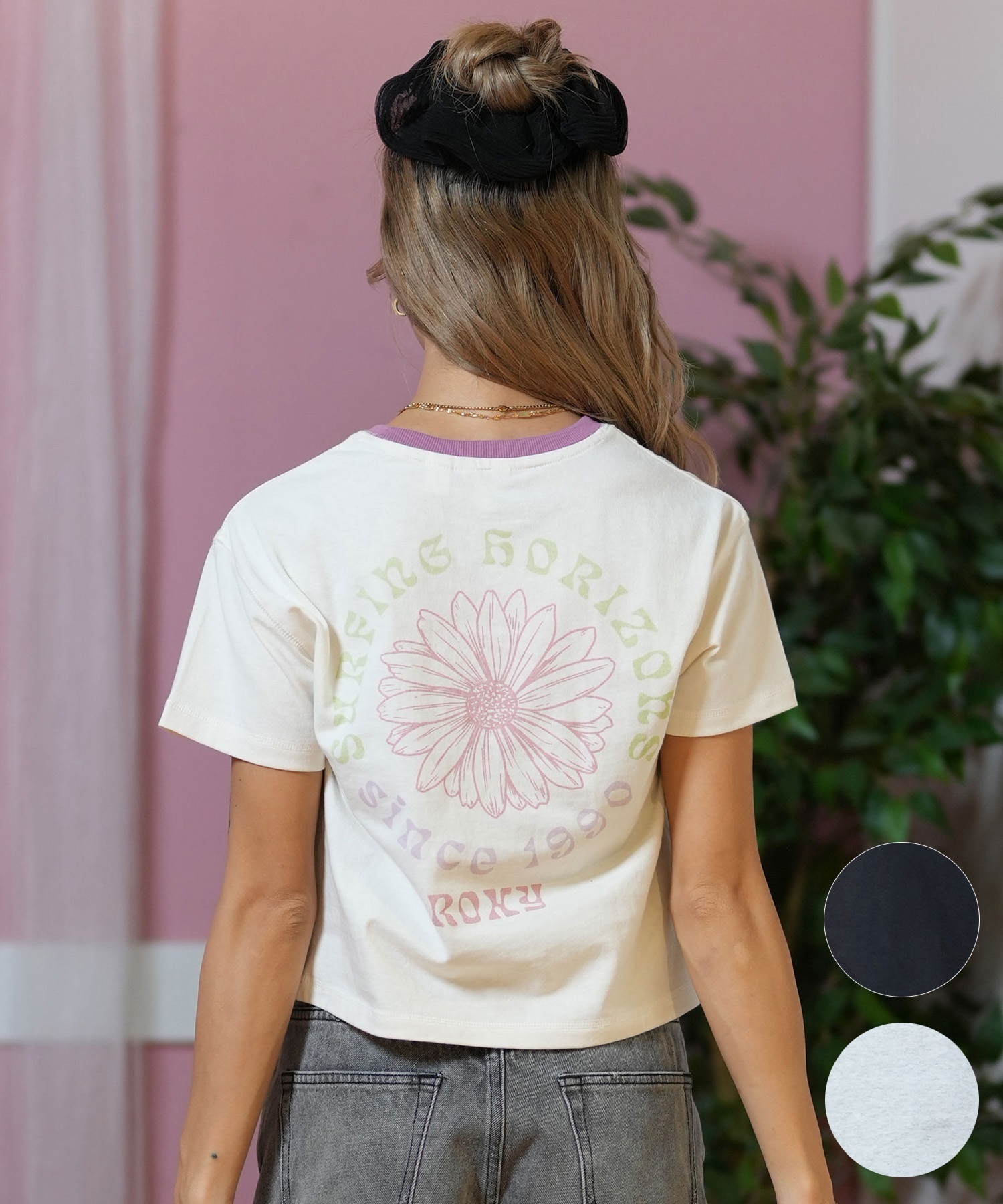 ロキシー Tシャツ キャミソール セット レディース 通販 新作 人気 女性 半袖 かわいい おしゃれ ギフト プレゼント 速乾 ピンク 白 ROXY RST221539 RST221539 ロキシー Tシャツ キャミソール セット レディース