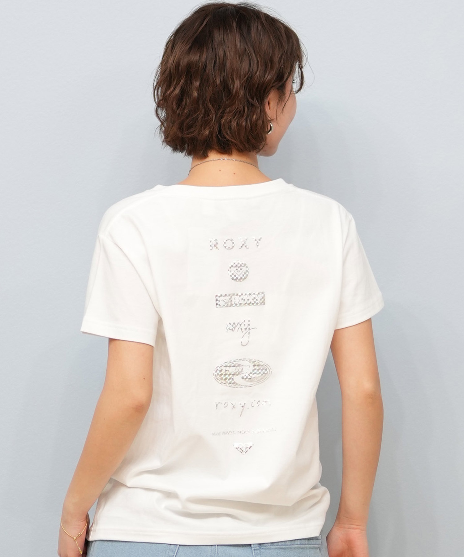 ROXY ロキシー 半袖 Tシャツ レディース バックプリント ロゴ