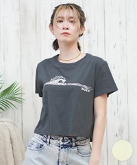 ROXY ロキシー 半袖 Tシャツ レディース クロップド丈 ショート丈 ERJZT05965