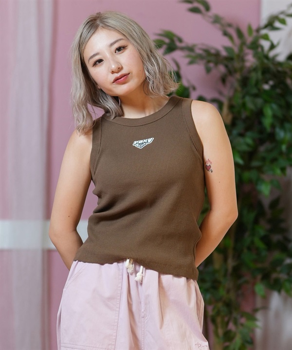 ROXY ロキシー レディース タンクトップ カップ付き RDK252036