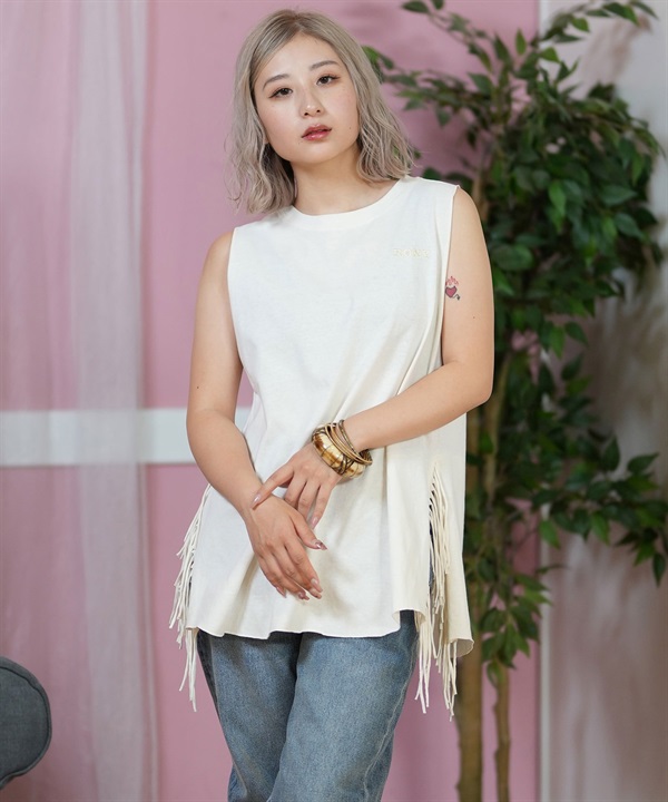 ROXY ロキシー レディース タンクトップ フリンジ RSL252050