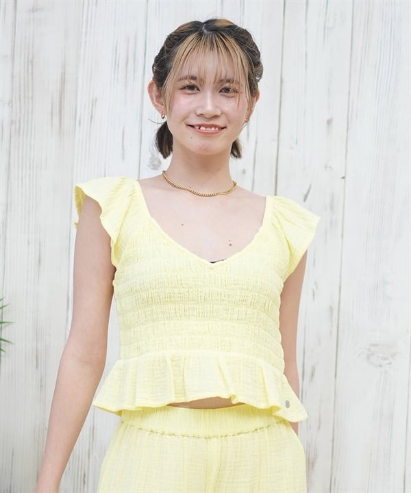 ROXY ロキシー レディース タンクトップ Vネック フレア ERJWT03689