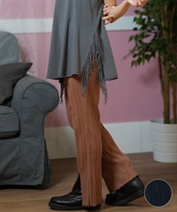 ROXY ロキシー ロングパンツ レディース フレアパンツ リブ 無地 シンプル MIXTURE PANTS RPT252034
