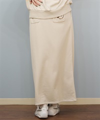 ROXY ロキシー スカート レディース ロングスカート シンプル ロゴ JIVY SKIRTS RSK254003(NAT-M)