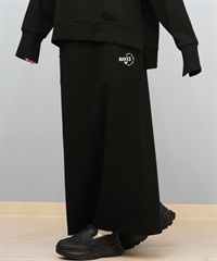 ROXY ロキシー ロングスカート レディース ロゴ ワンポイント セットアップ対応 RSK254612M(BLK-M)
