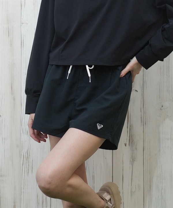 ROXY ロキシー 水着 レディース トランクス ボードショーツ ショートパンツ ワンポイント ロゴ 水陸両用 RBS255011