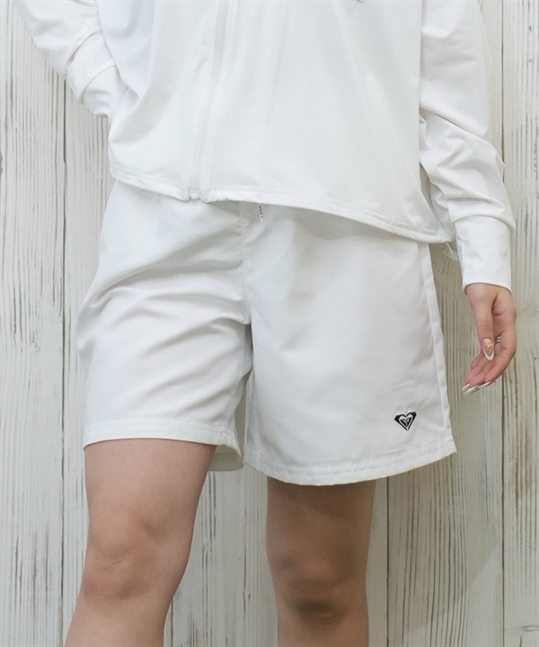 ROXY ロキシー 水着 レディース トランクス ボードショーツ ショートパンツ ワンポイント ロゴ 水陸両用 RBS255013