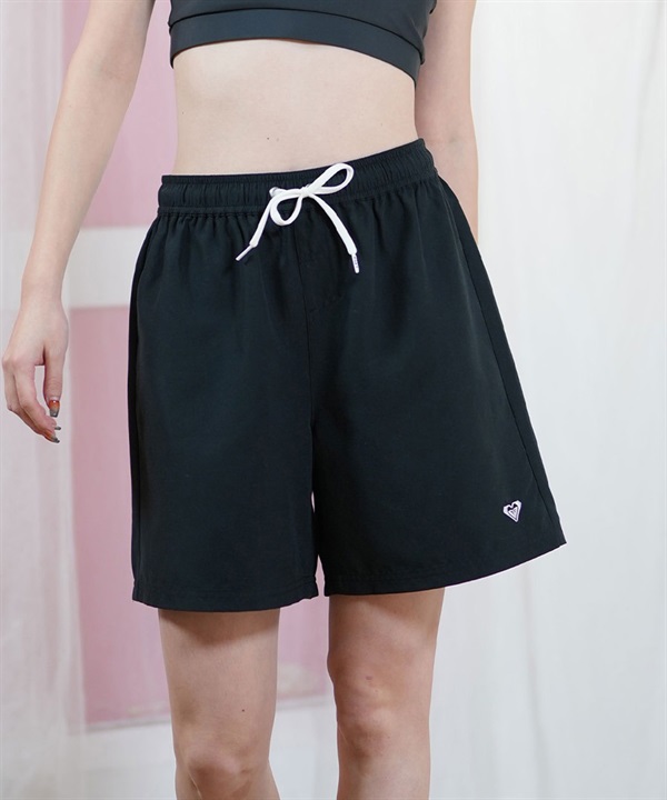 ROXY ロキシー 水着 レディース トランクス ボードショーツ ショートパンツ ワンポイント ロゴ 水陸両用 RBS255013