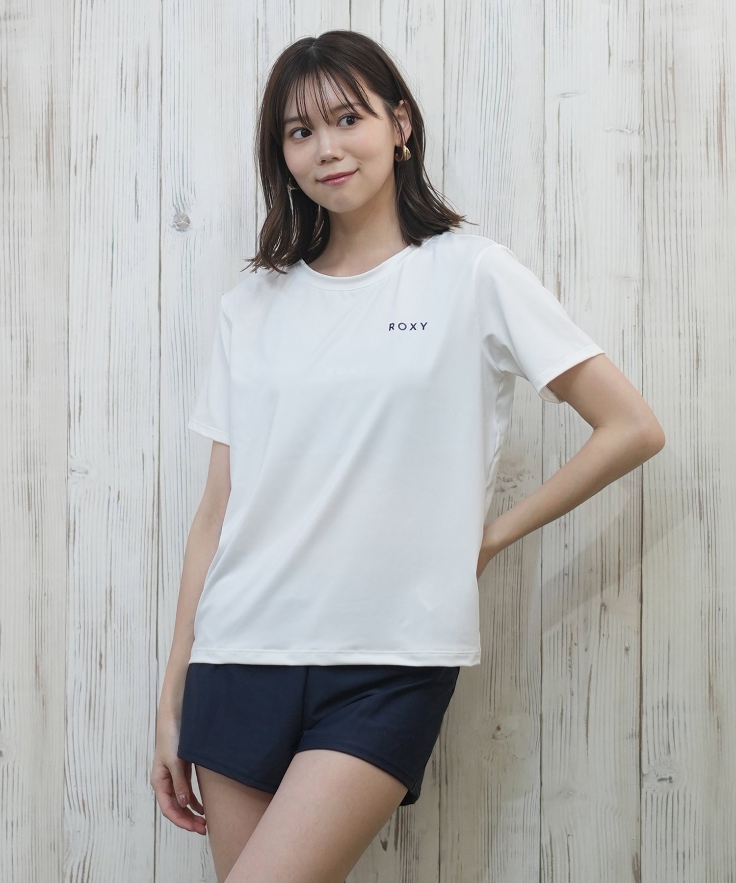 ROXY レディース　セパレート水着　3点セット M Roxy - ロキシー ROXY セパレート 水着＆Tシャツ3点セット M