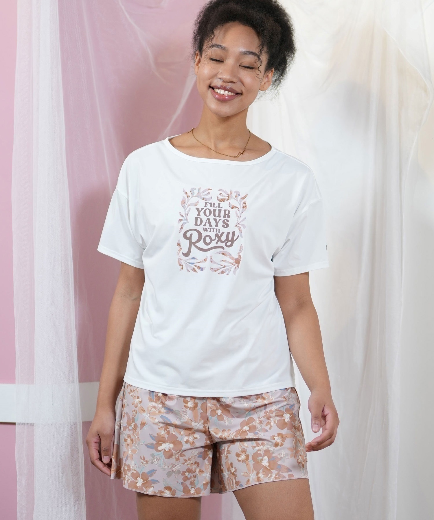 【新品】ROXY セパレート水着 オリーブグリーン　カーキ　3点セット 2025春夏 ロキシー レディース マリン ラッシュガード RAD STUFF