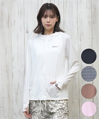 ROXY ロキシー 水着 レディース ラッシュガード ジップアップ パーカー UVカット 接触冷感 速乾 軽量 AURORA RLY251029