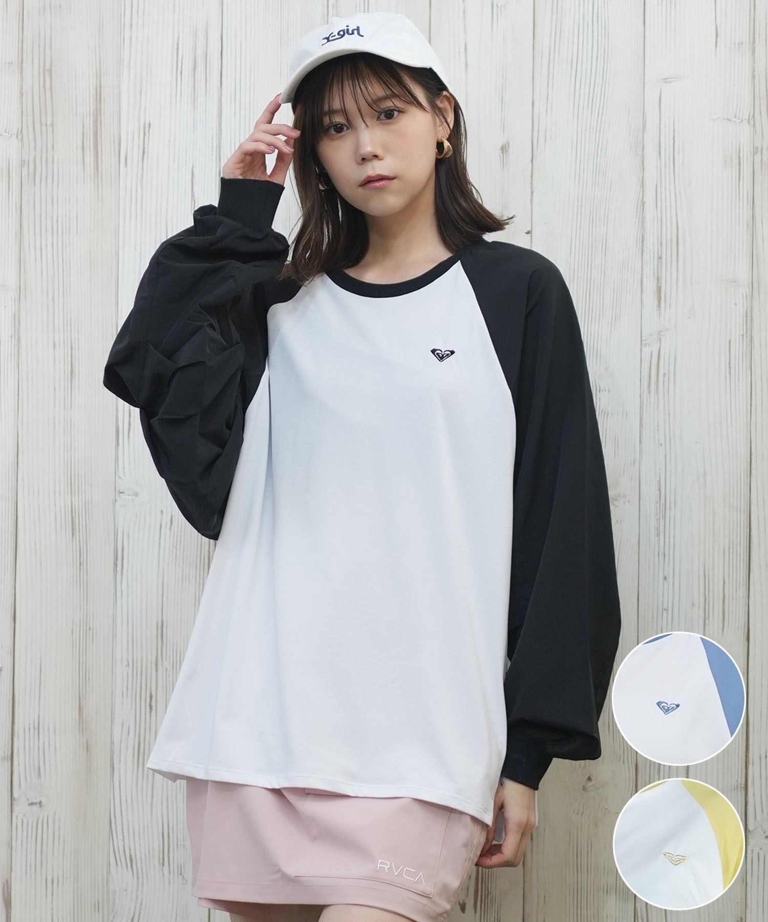 ROXY ロキシー ラッシュガード 水着 レディース 長袖 ラグラン