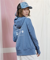 ROXY ロキシー ラッシュガード レディース パーカー ジップアップ 長袖 水陸両用 UVカット HISTORICAL LOGO HOODIE RLY251032