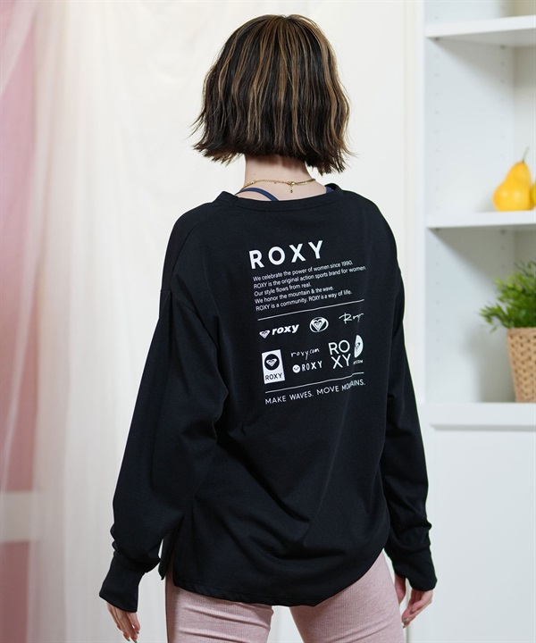 ROXY ロキシー ラッシュガード レディース 長袖 Tシャツ ロンT 水陸両用 UVカット HISTORICAL LOGO RLY251036