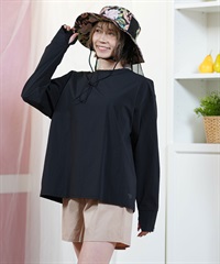 ROXY ロキシー 水着 ラッシュガード 2点セット 長袖 Tシャツ ロンT ショートパンツ レディース UVカット 速乾 HEAR THE WAVES RLY251039