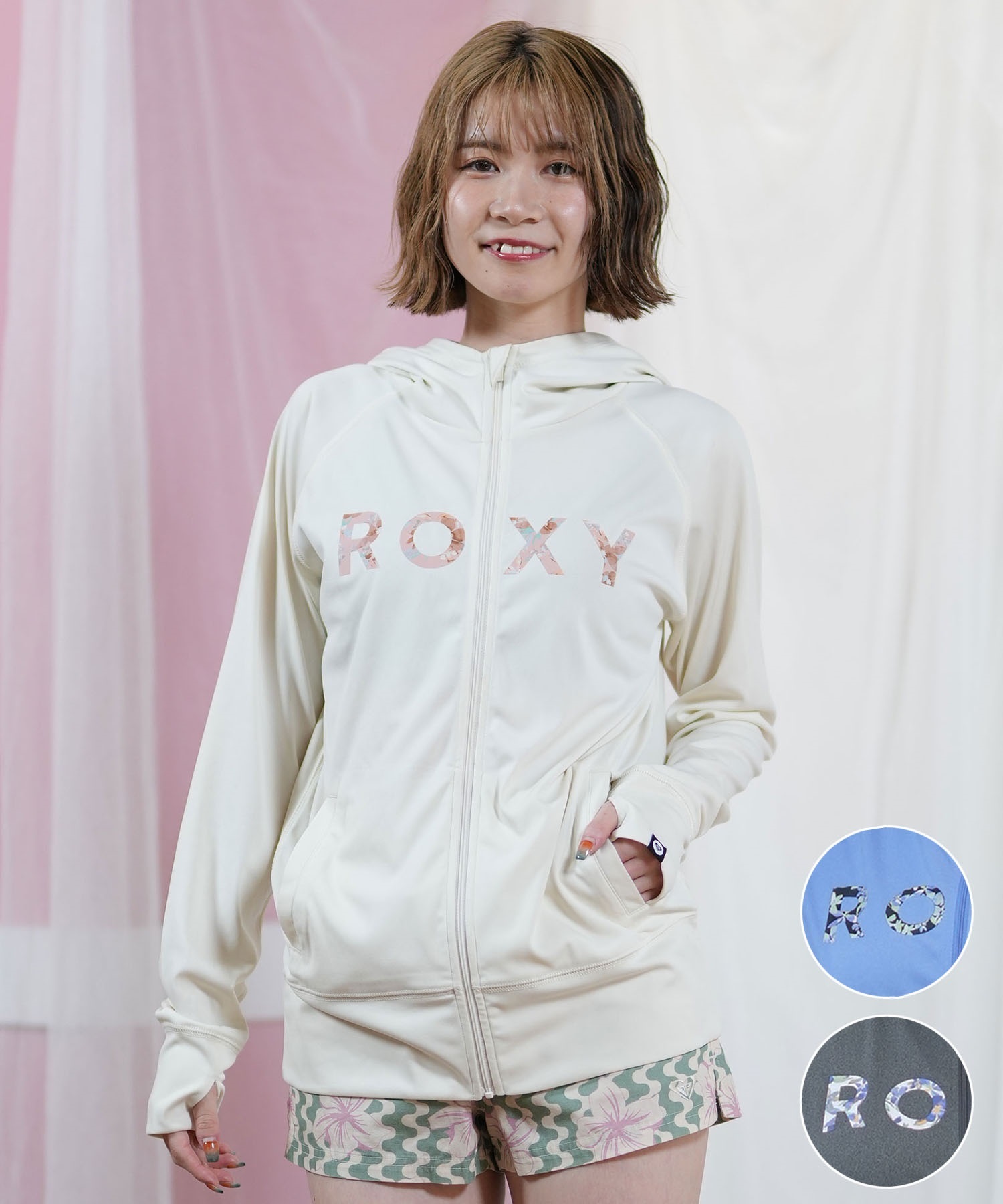 ROXY ロキシー ラッシュガード レディース パーカー ジップ