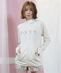 ROXY ロキシー ラッシュガード レディース パーカー ジップアップ 長袖 水陸両用 UVカット ARTSY FLORAL LOGO PARKA RLY251041