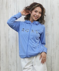 ROXY ロキシー ラッシュガード レディース パーカー ジップアップ 長袖 水陸両用 UVカット ARTSY FLORAL LOGO PARKA RLY251041
