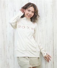 ROXY ロキシー 水着 ラッシュガード ジップアップ 長袖 レディース 水陸両用 UVカット ARTSY FLORAL LOGO STAND RLY251042