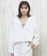ROXY ロキシー ラッシュガード レディース パーカー ジップアップ 長袖 水陸両用 UVカット SEASIDE BLUE RLY251049
