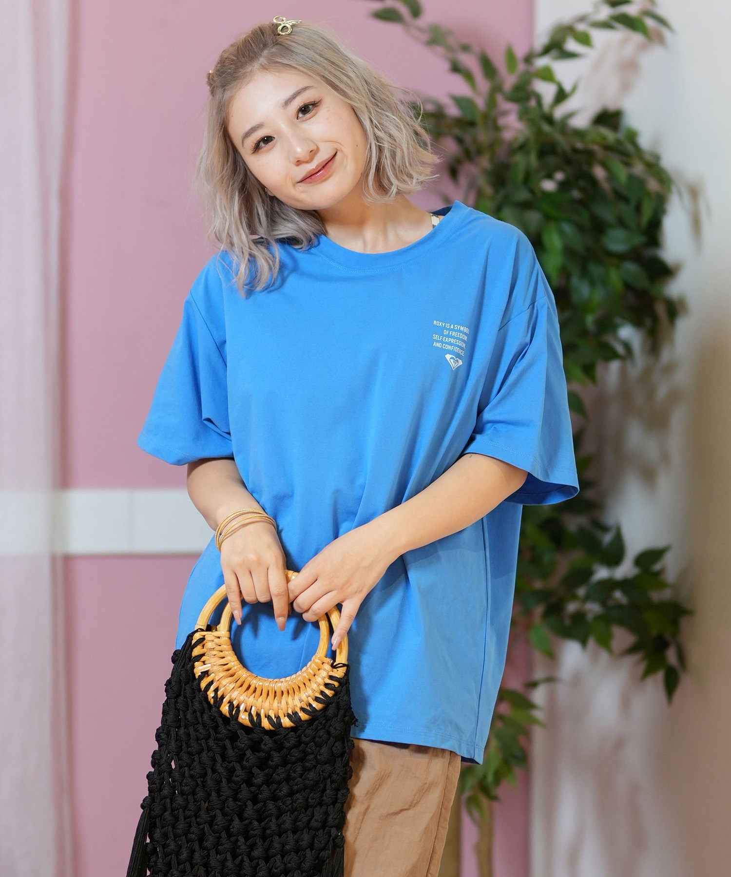 ROXY ロキシー ラッシュガード レディース 半袖 Tシャツ バック