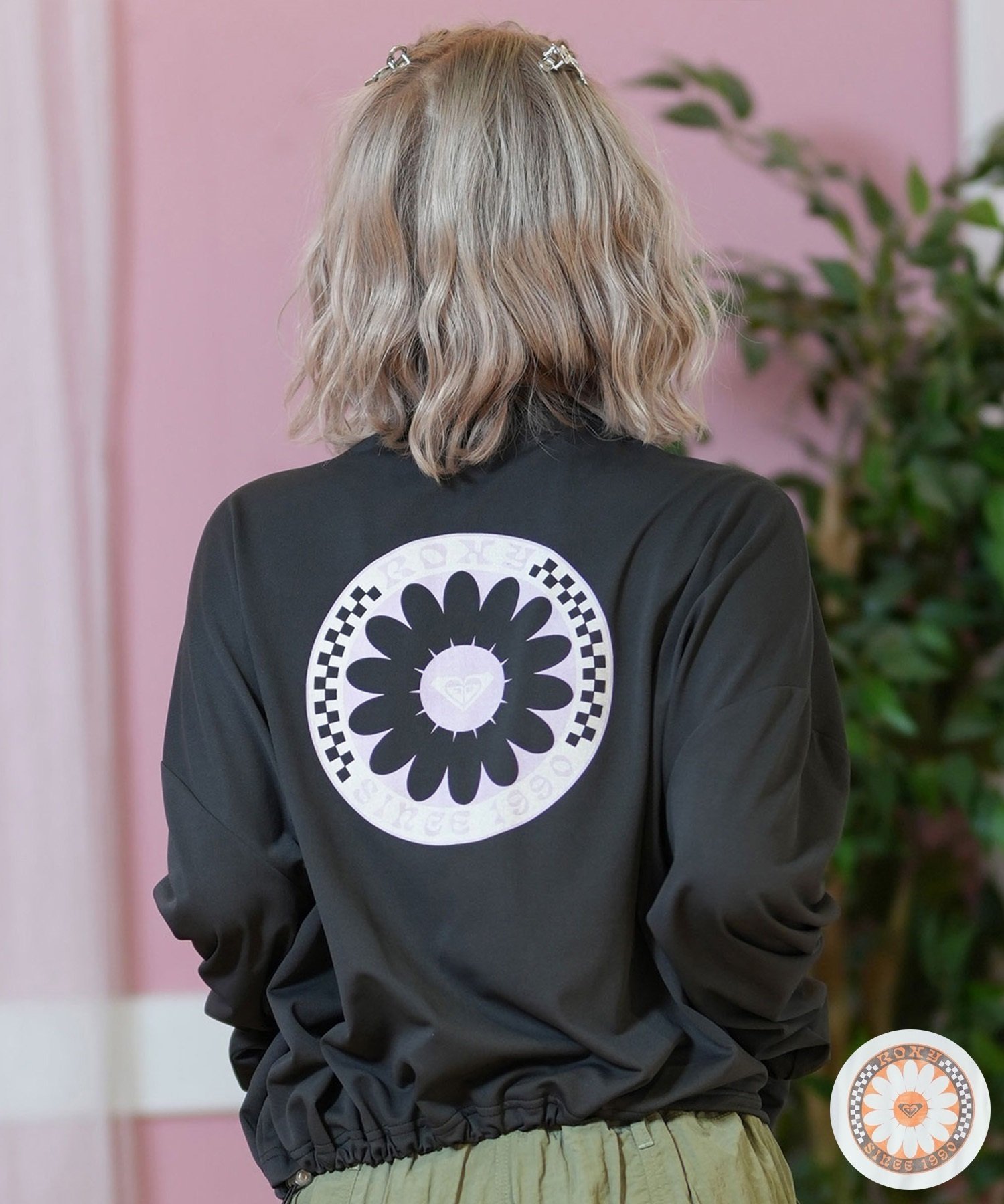 ROXY ロキシー 水着 ラッシュガード 長袖 Tシャツ ロンT
