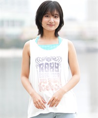 ROXY ロキシー 水着 ラッシュガード タンクトップ レディース UVカット 吸水速乾 SEA SPRIT TANK RLY252622T(WHT-M)