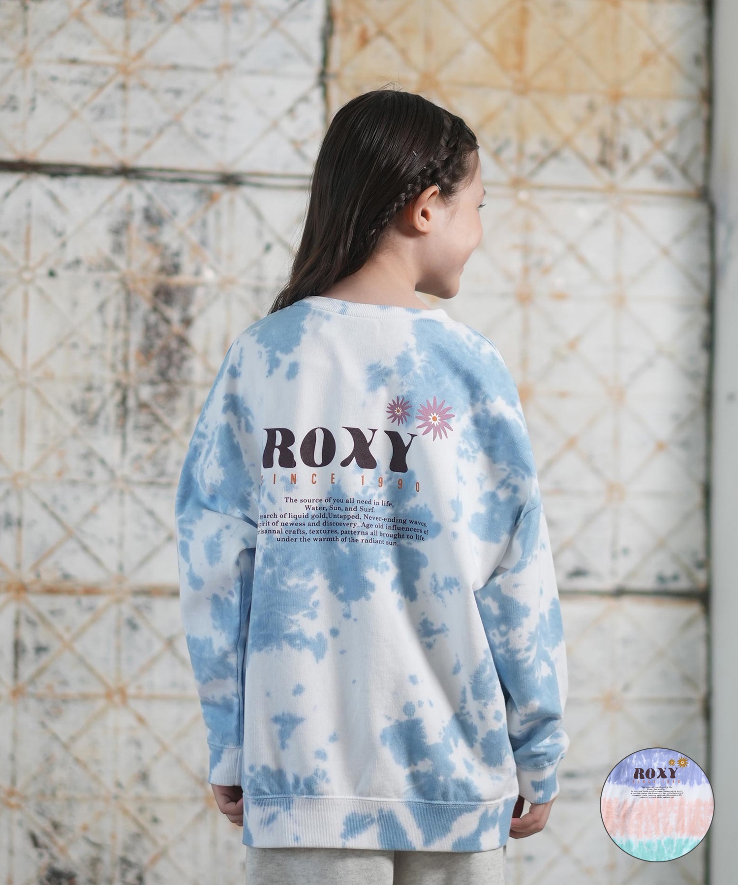 ROXY ロキシー トレーナー スウェット キッズ ジュニア 子供 クルー