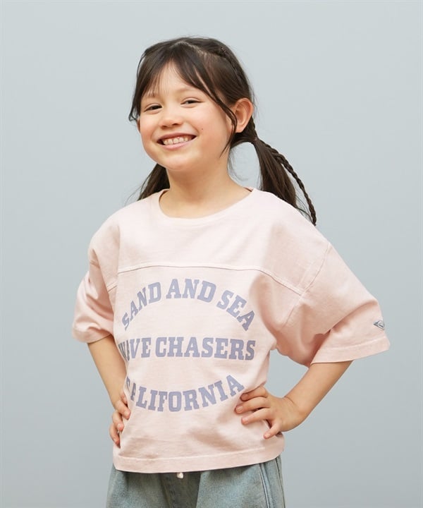 ROXY ロキシー 半袖 Tシャツ キッズ ジュニア MINI ACTIVE EDGE TST251116