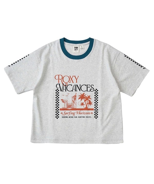 ROXY ロキシー 半袖 Tシャツ キッズ ジュニア MINI SEEKING MORE FUN TST251118